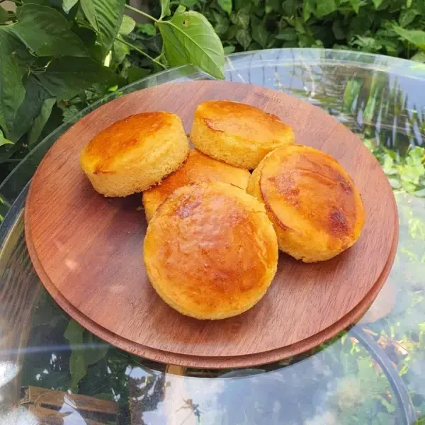 Bolinhos assados sem glúten